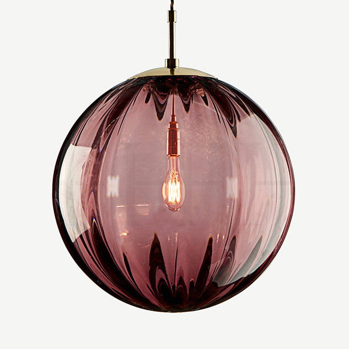 Minimalist Spherical Glass Pendant Light