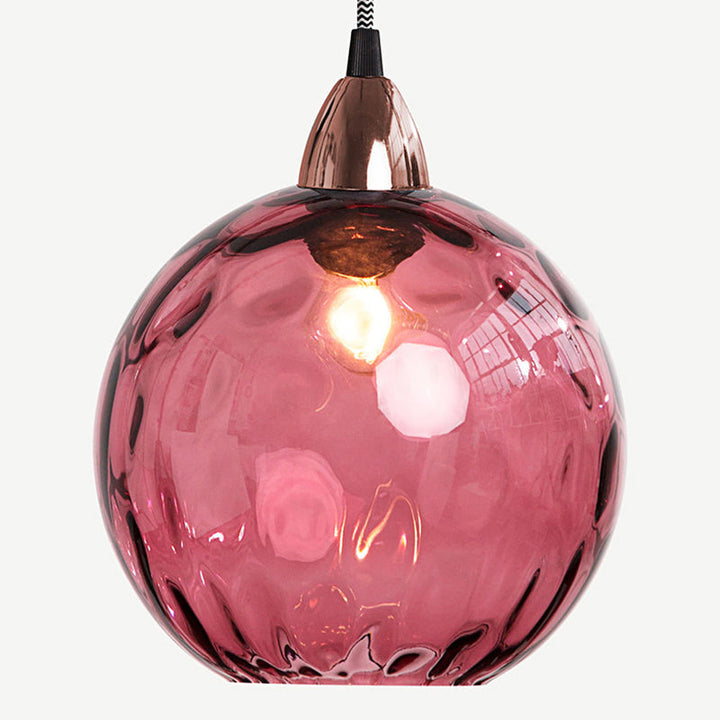 Minimalist Spherical Glass Pendant Light
