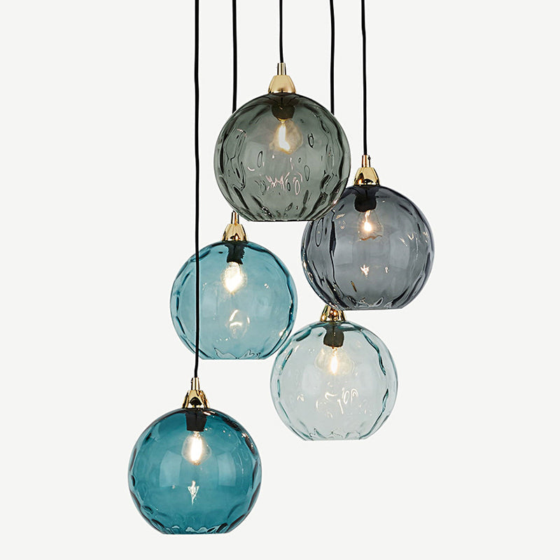 Minimalist Spherical Glass Pendant Light