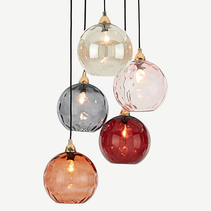 Minimalist Spherical Glass Pendant Light