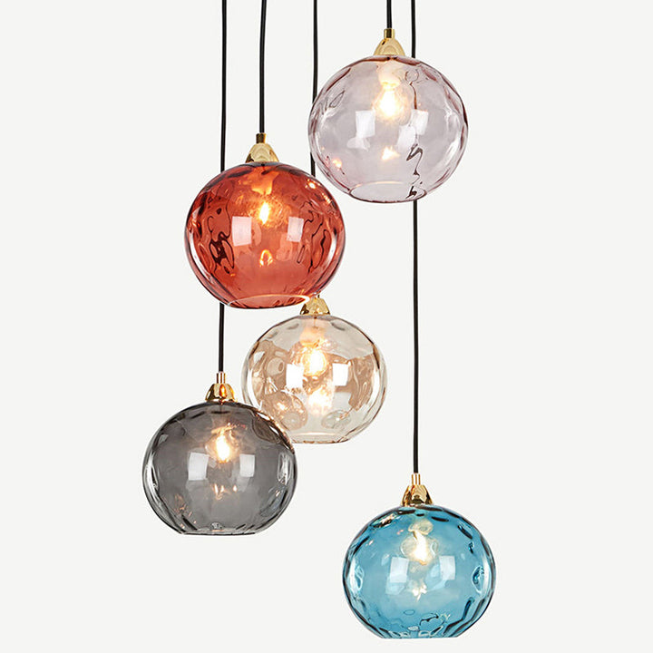 Minimalist Spherical Glass Pendant Light