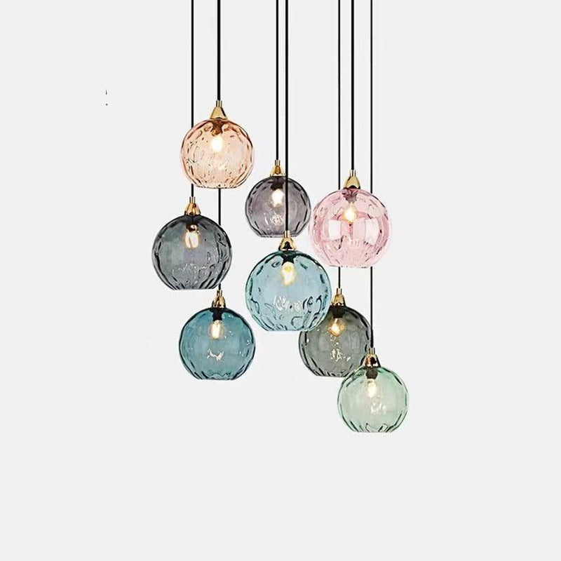 Minimalist Spherical Glass Pendant Light