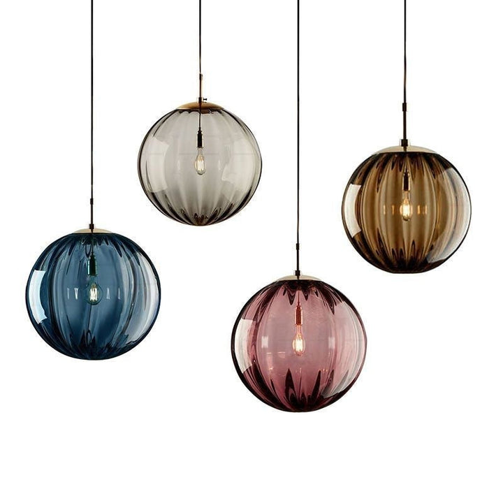 Minimalist Spherical Glass Pendant Light