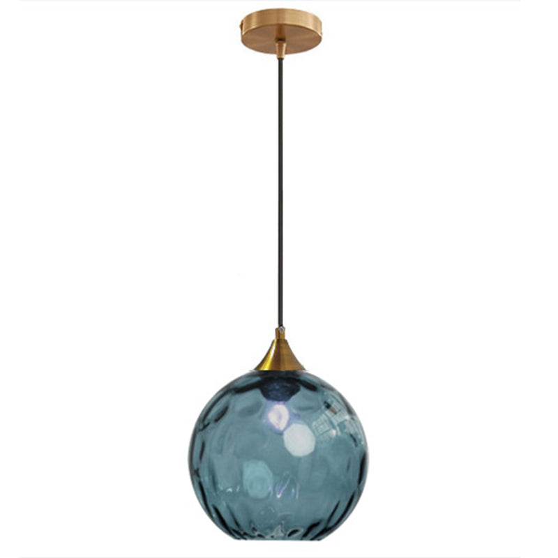 Minimalist Spherical Glass Pendant Light