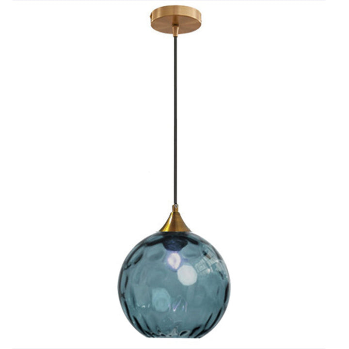 Minimalist Spherical Glass Pendant Light