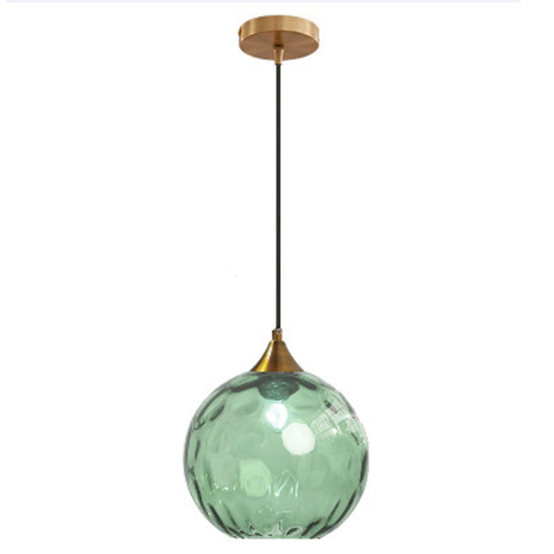 Minimalist Spherical Glass Pendant Light