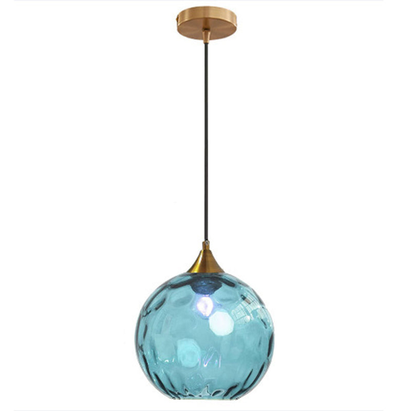 Minimalist Spherical Glass Pendant Light