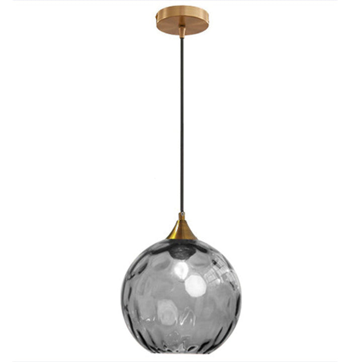 Minimalist Spherical Glass Pendant Light