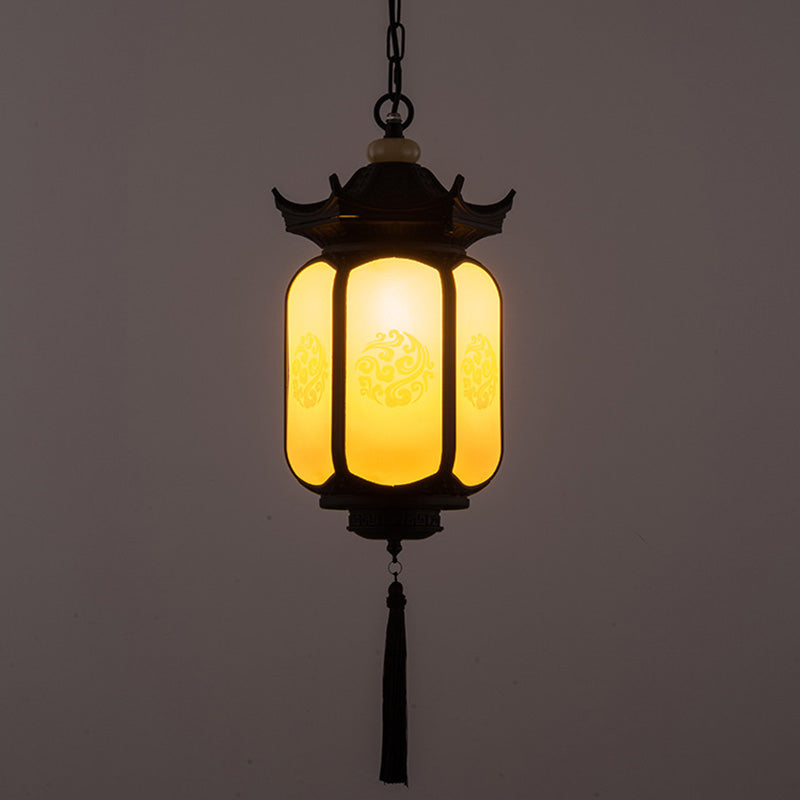 Traditional Lantern Aluminum Waterproof Pendant Light