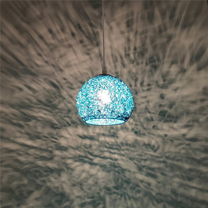 Art Deco Dome Aluminum Pendant Light