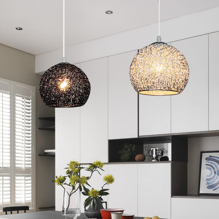 Art Deco Dome Aluminum Pendant Light