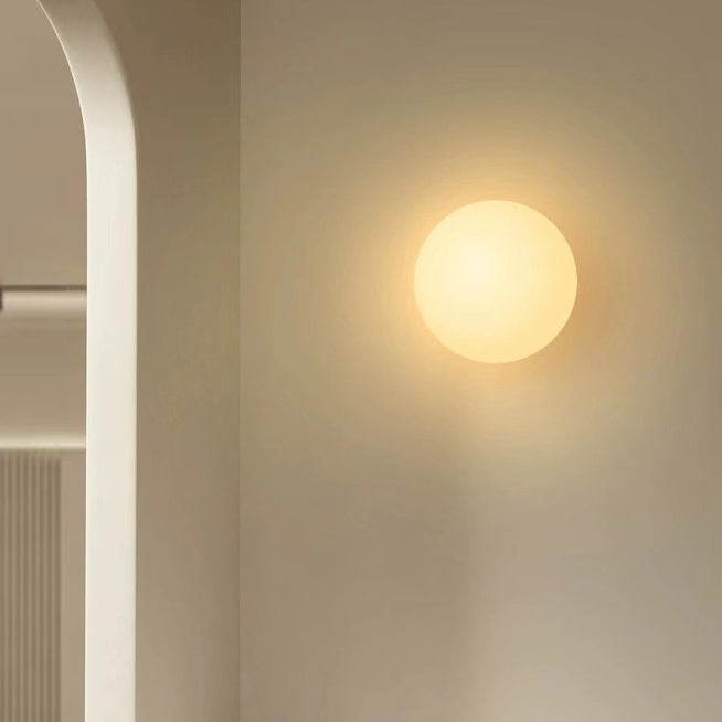 Minimalist Glass Wall Sconce