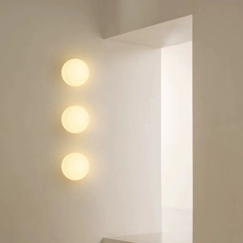 Minimalist Glass Wall Sconce