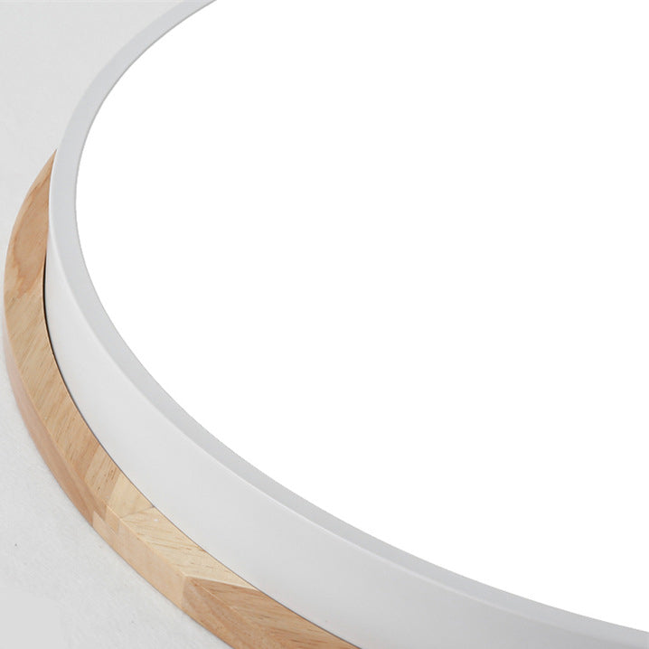 Contemporary Round Acrylic LED Flush Mount Ceiling Light 2