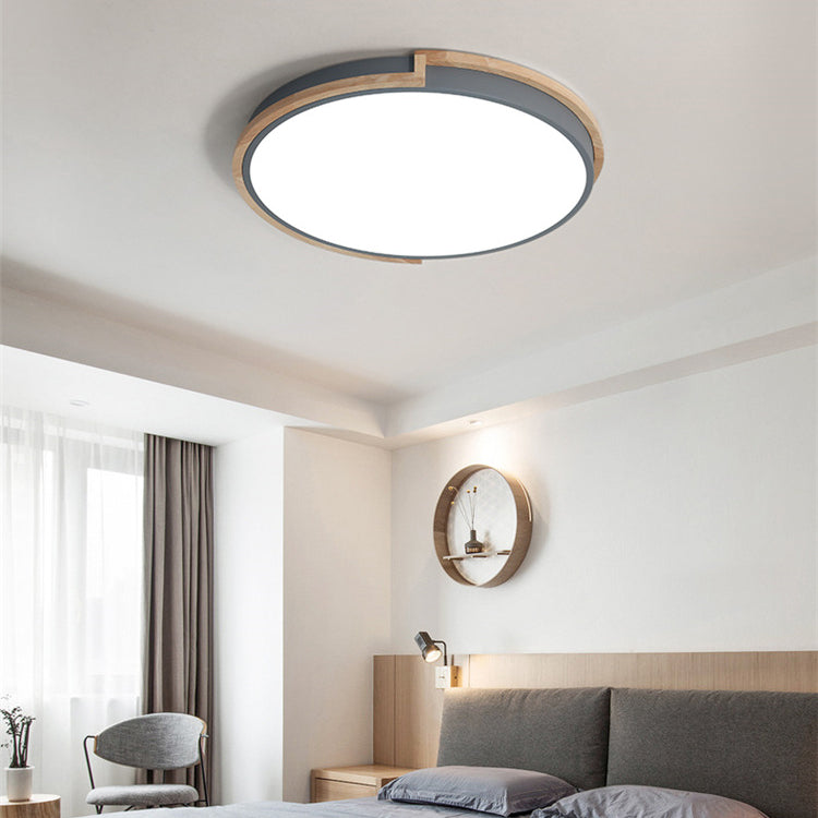 Contemporary Round Acrylic LED Flush Mount Ceiling Light 2
