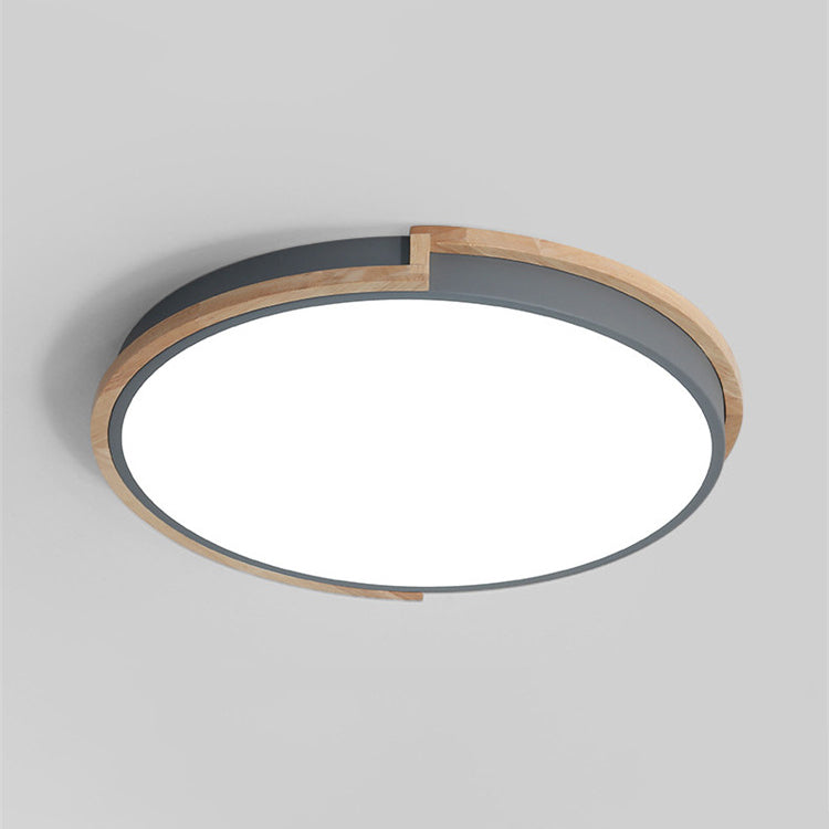Contemporary Round Acrylic LED Flush Mount Ceiling Light 2