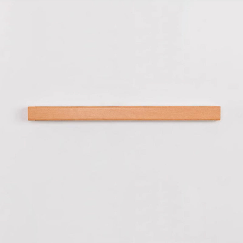 Simple Solid Wood LED Wall Sconce