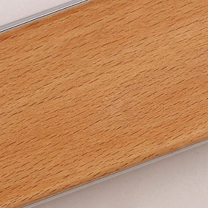 Simple Solid Wood LED Wall Sconce