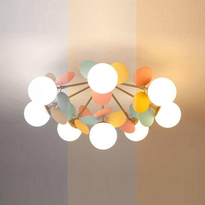 Contemporary Branch Acrylic Flush Mount Ceiling Light