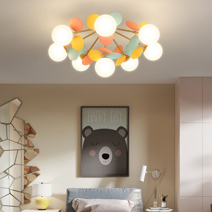 Contemporary Branch Acrylic Flush Mount Ceiling Light