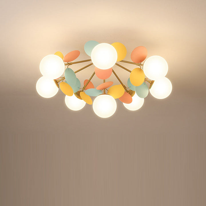 Contemporary Branch Acrylic Flush Mount Ceiling Light