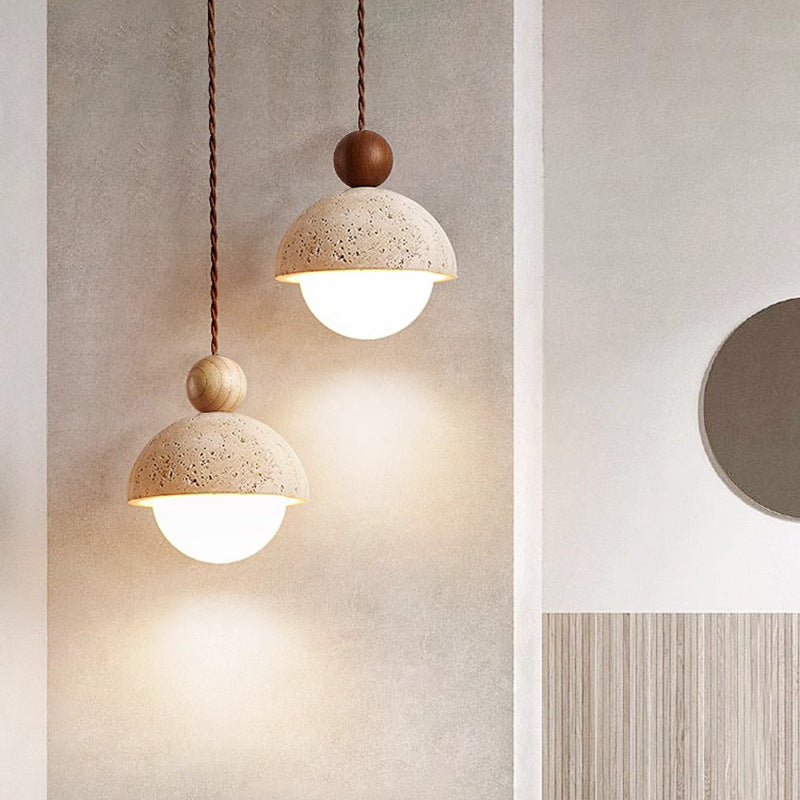 Traditional Solid Wood Pendant Light