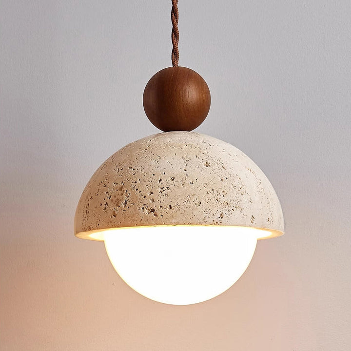 Traditional Solid Wood Pendant Light