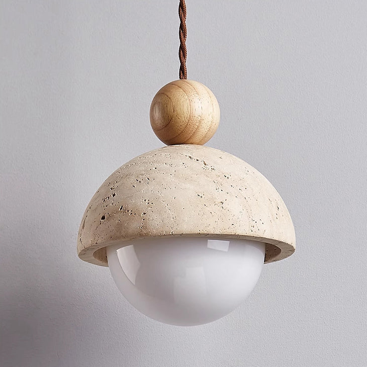 Traditional Solid Wood Pendant Light