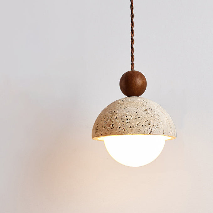 Traditional Solid Wood Pendant Light