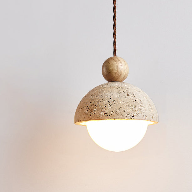 Traditional Solid Wood Pendant Light