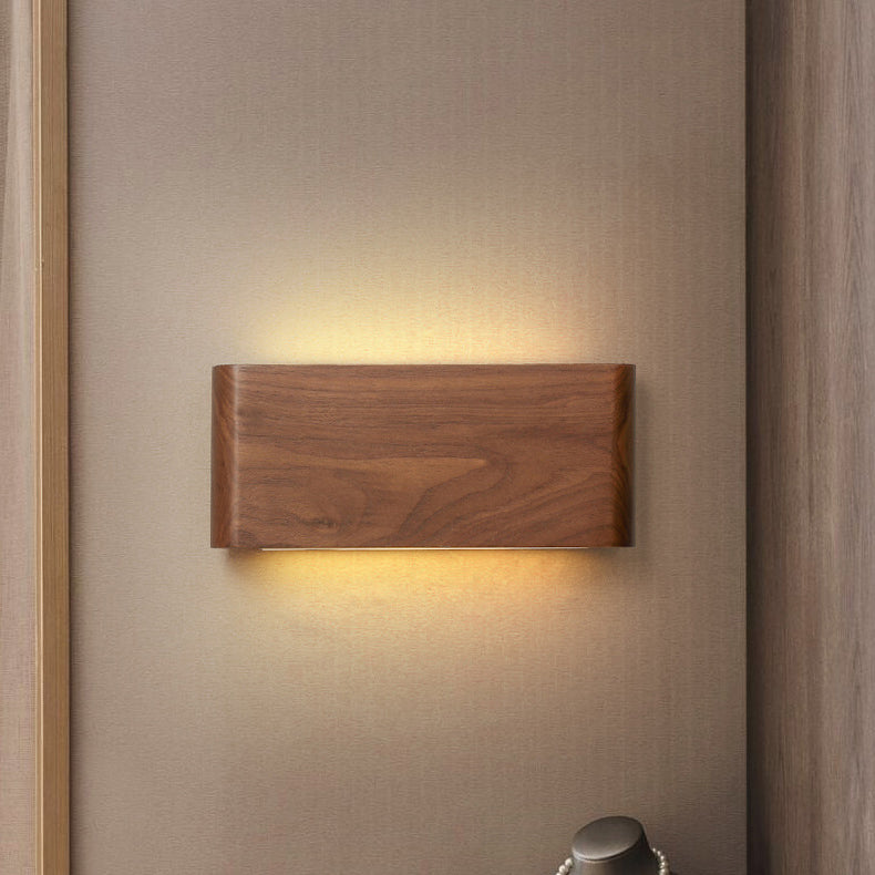 Rectangle Minimalist Aluminum LED Wall Sconce