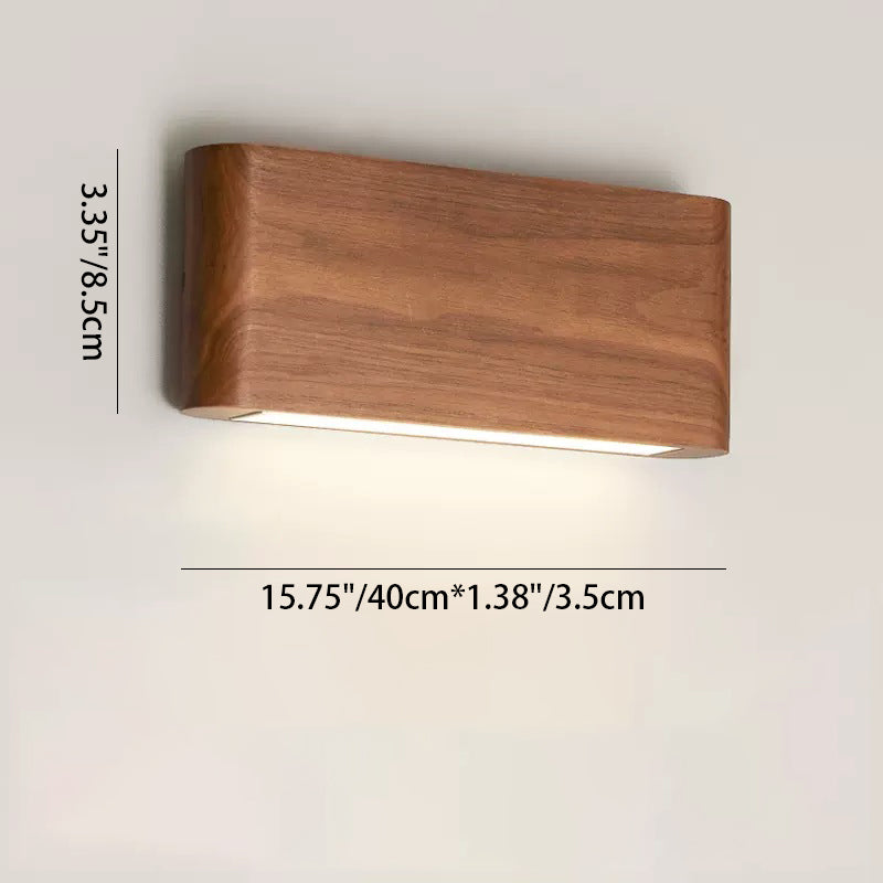 Rectangle Minimalist Aluminum LED Wall Sconce