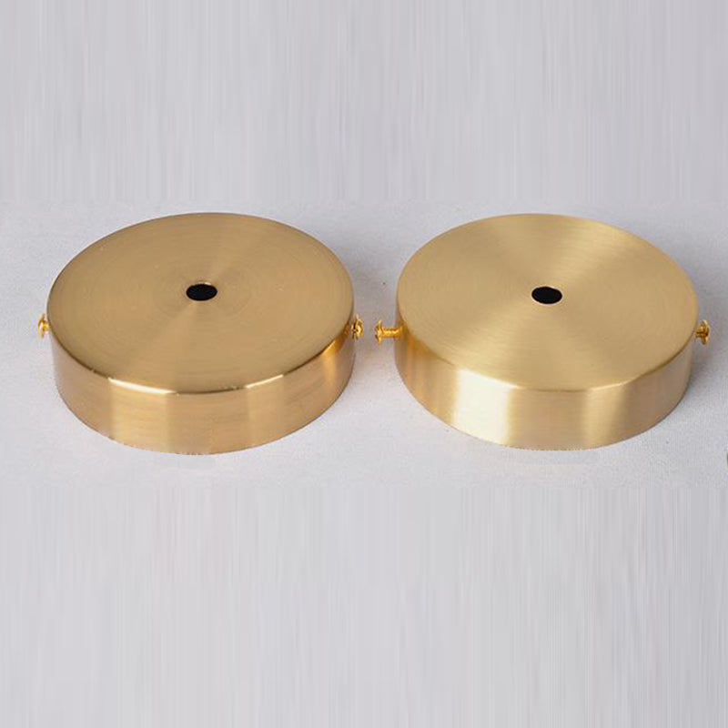Contemporary Flower Brass Pendant Light