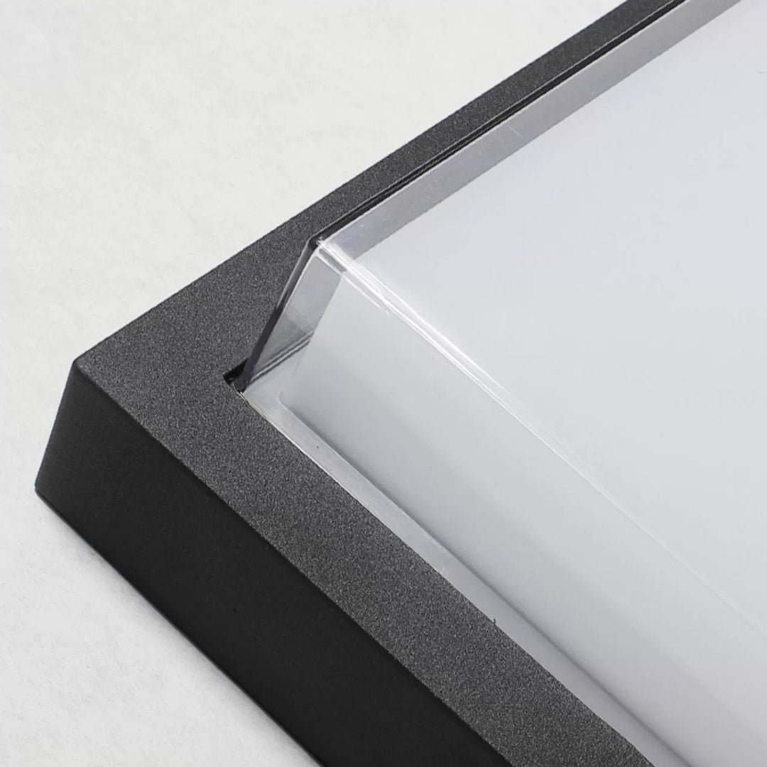 Minimalist Square Aluminum LED Flush Mount Ceiling Light 2