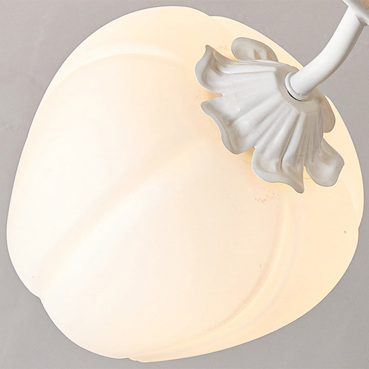 Contemporary Flower Glass Wall Sconce