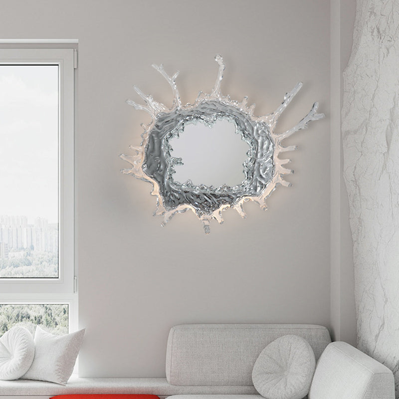 Contemporary Stainless Steel LED Wall Sconce