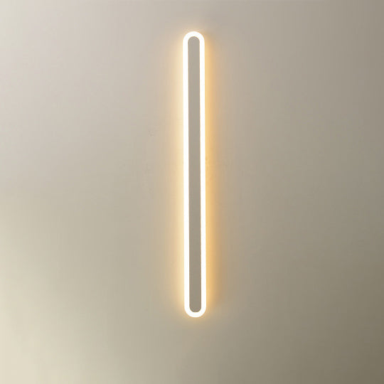 Rectangle Minimalist Acrylic LED Wall Sconce