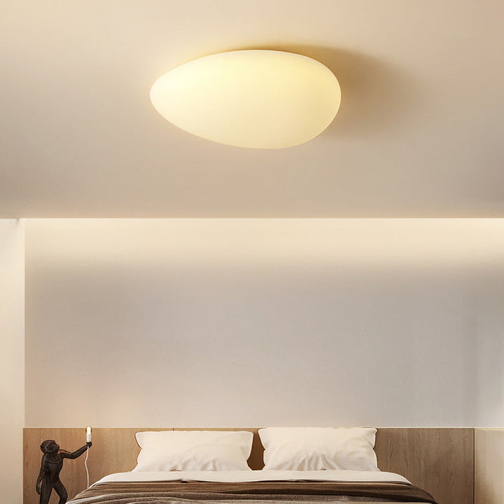 Pebble Minimalist LED Flush Mount Ceiling Light