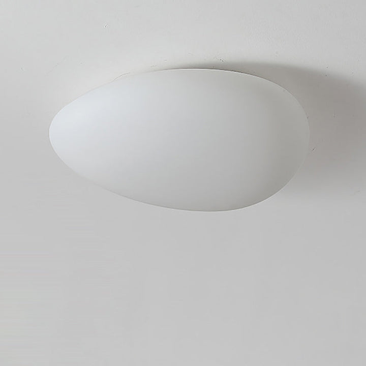 Pebble Minimalist LED Flush Mount Ceiling Light