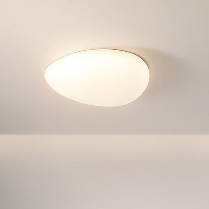 Pebble Minimalist LED Flush Mount Ceiling Light