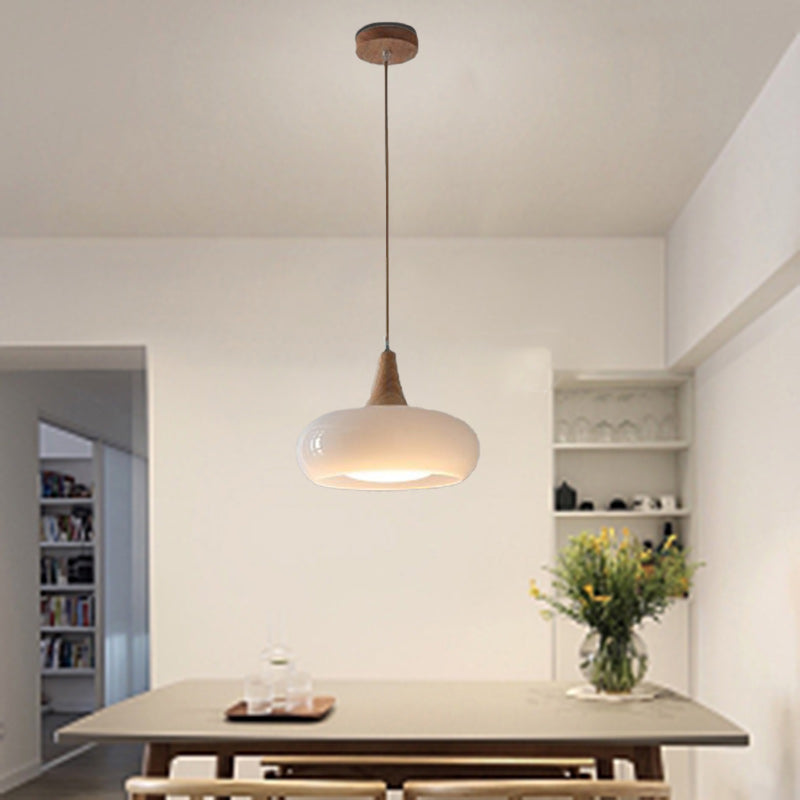 Contemporary Glass Pendant Light