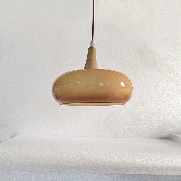 Contemporary Glass Pendant Light