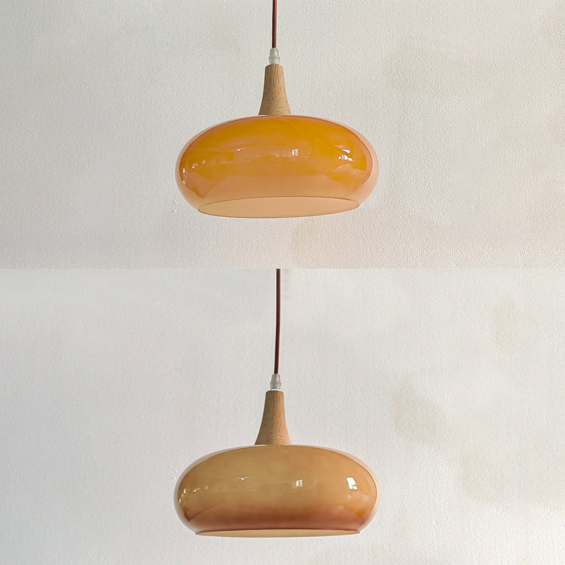 Contemporary Glass Pendant Light