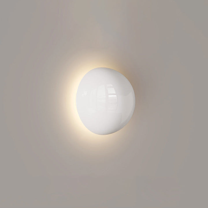 Ambiance Minimalist Round Iron LED Wall Sconce
