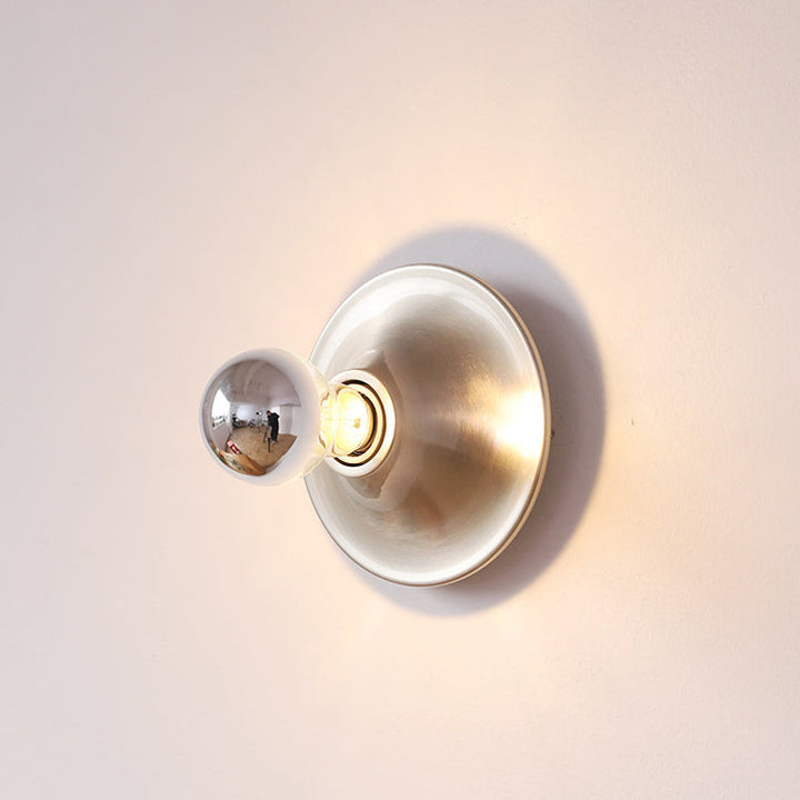 Mid-Century Iron Wall Sconce