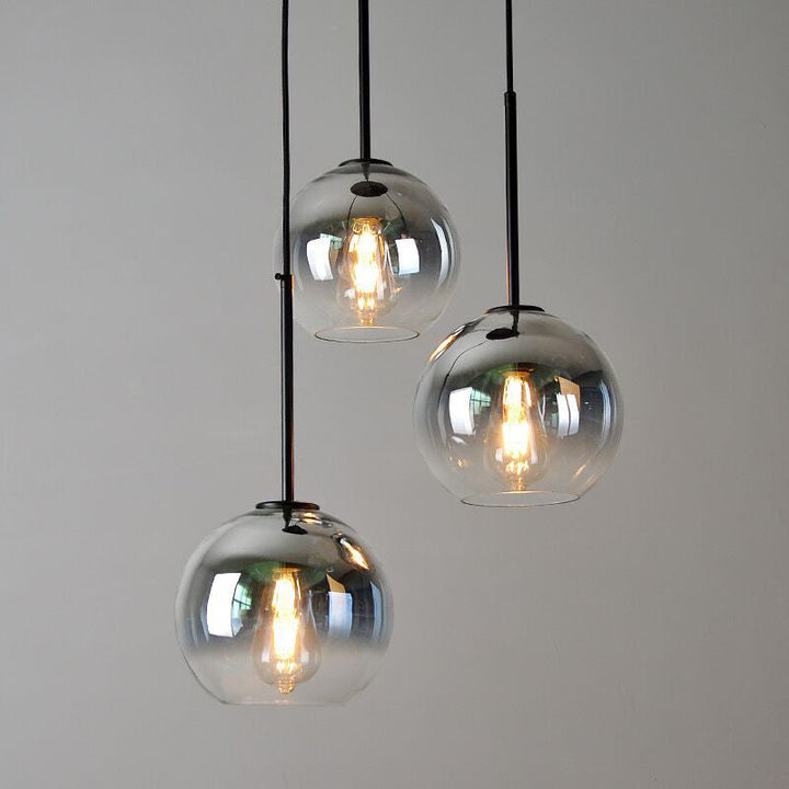 Modern Globe Glass Pendant Light