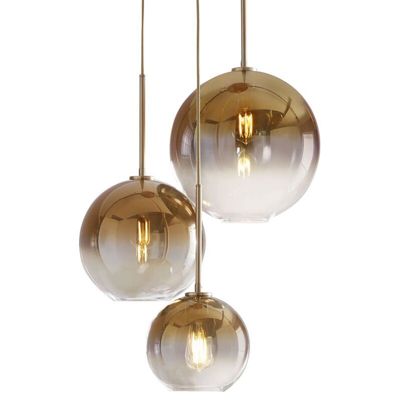 Modern Globe Glass Pendant Light