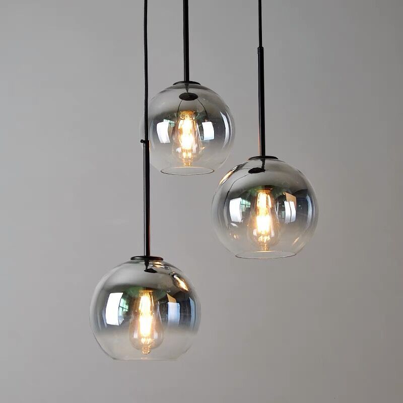 Modern Globe Glass Pendant Light