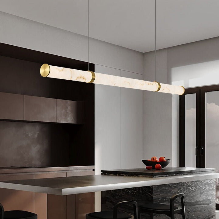 Modern Cylinder Iron LED Island Pendant Light