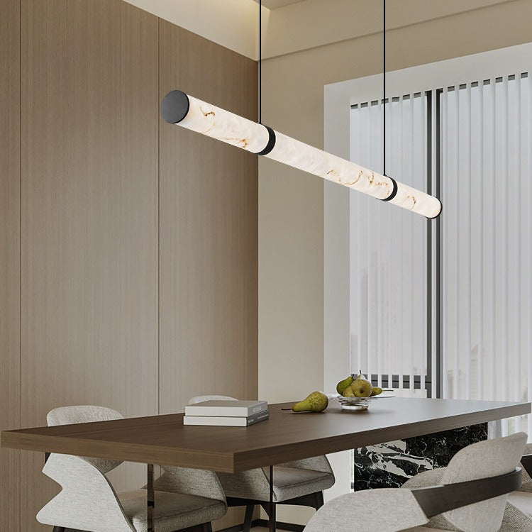 Modern Cylinder Iron LED Island Pendant Light